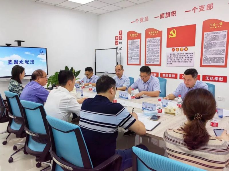 常州市政协副主席张春福深入走访调研委员企业——蓝固新能源
